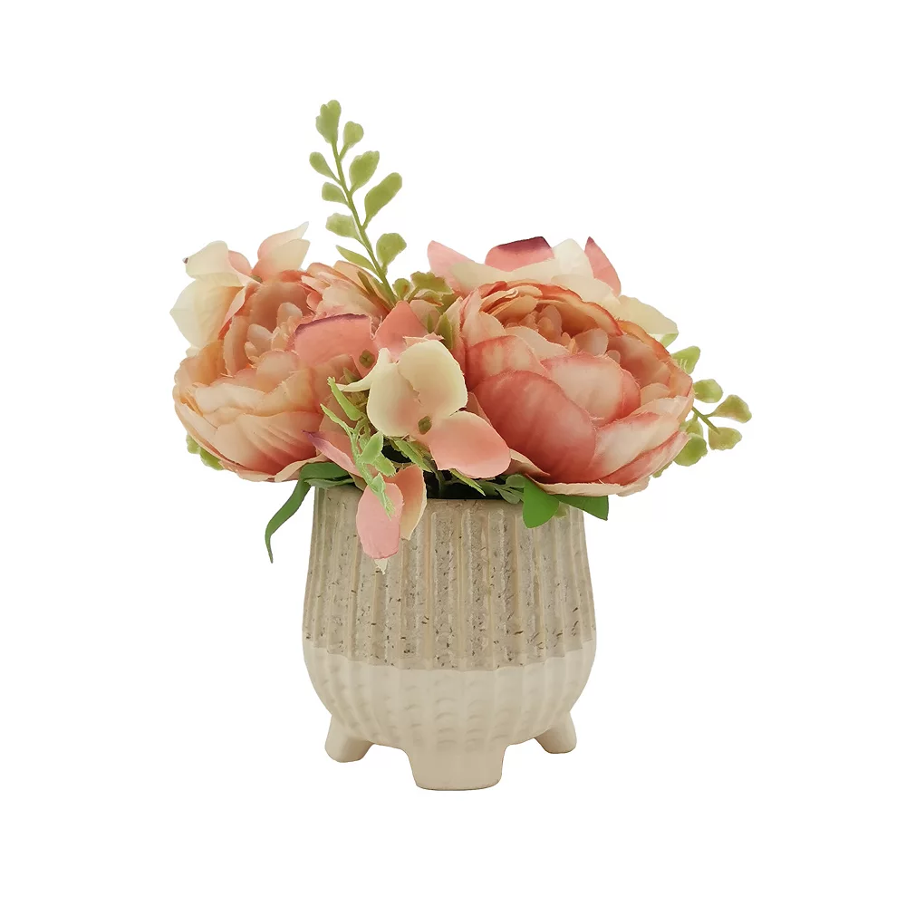 Sonoma Goods For Life® Artificial Peony Arrangement Table Decor 3 Sonoma Goods For Life® Artificial Peony Arrangement Table Decor - Image 3