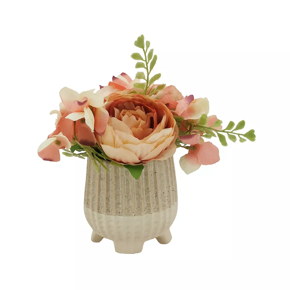 Sonoma Goods For Life® Artificial Peony Arrangement Table Decor 4 Sonoma Goods For Life® Artificial Peony Arrangement Table Decor - Image 4