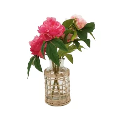 Sonoma Goods For Life® Artificial Pink Floral Rattan Vase Table Decor 7 Sonoma Goods For Life® Artificial Pink Floral Rattan Vase Table Decor -Sonoma Goods For Life Home 5904675 ALT3