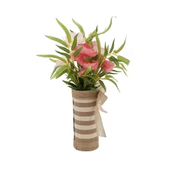 Sonoma Goods For Life® Artificial Pink Flower Arrangement Table Decor -Sonoma Goods For Life Home 5904705 ALT3