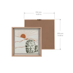 Sonoma Goods For Life® Framed Cactus Wall Art -Sonoma Goods For Life Home 5905297 ALT4