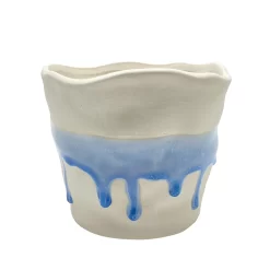 Sonoma Goods For Life® Outdoor Drip Glaze Stoneware Planter Garden Decor