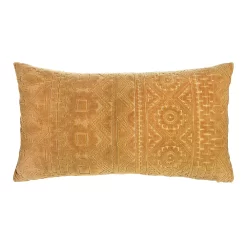 Sonoma Goods For Life® Ochre Tonal Geo Pillow