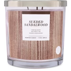 Sonoma Goods For Life® 13-oz. Sueded Sandalwood Candle Jar