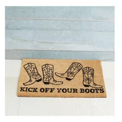 Sonoma Goods For Life® "Kick Off Your Boots" Doormat -Sonoma Goods For Life Home 5934606 ALT2