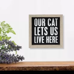 Sonoma Goods For Life® Inset Cat Caption Box -Sonoma Goods For Life Home 5983560 ALT