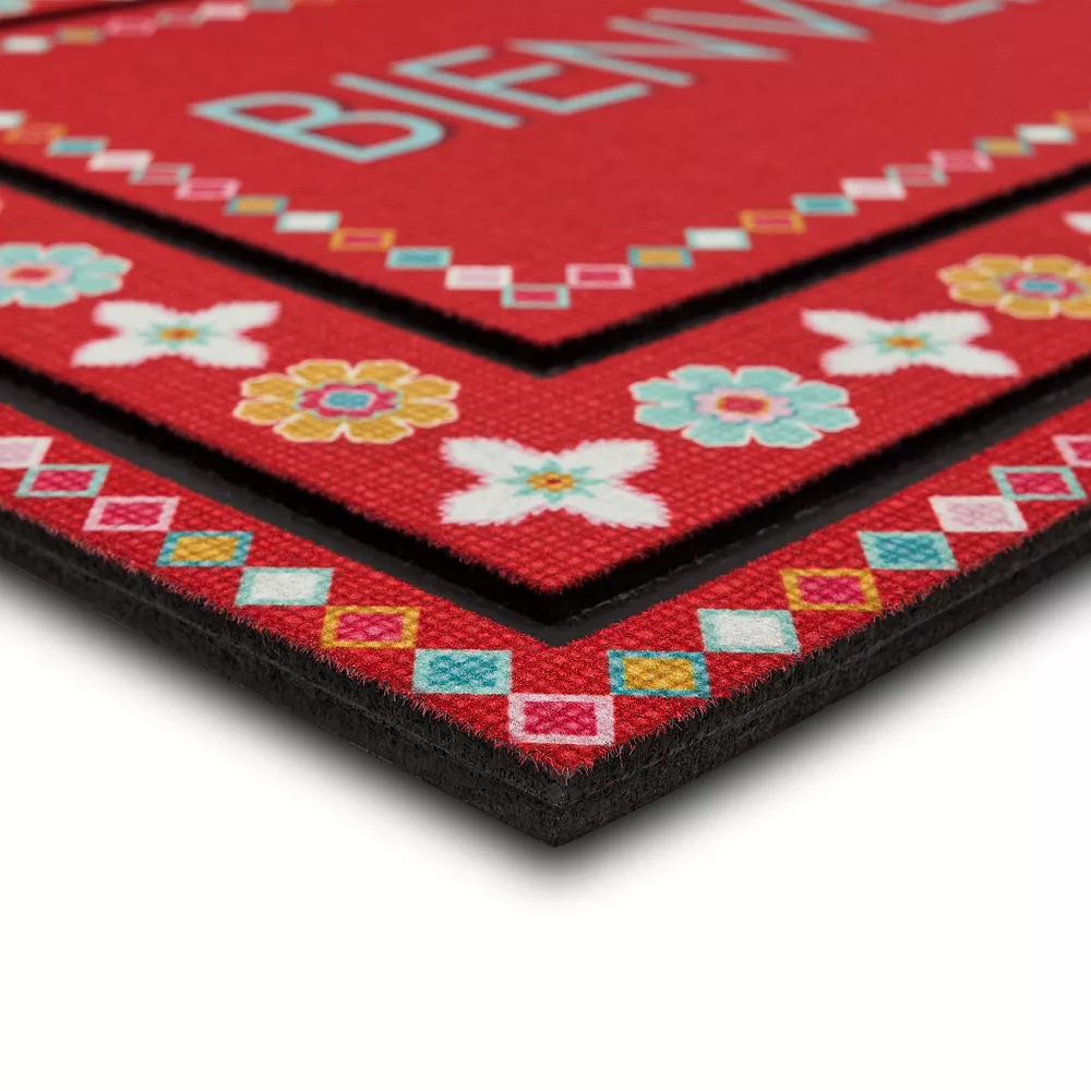 Sonoma Goods For Life® RED BIENVENIDOS DOORMAT 3 Sonoma Goods For Life® RED BIENVENIDOS DOORMAT - Image 3
