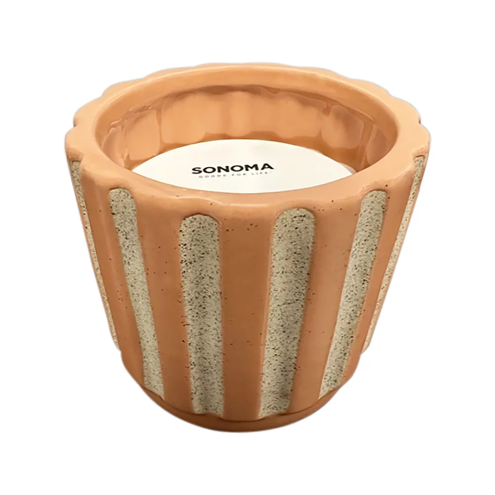 Sonoma Goods For Life® 30-oz. Coastal Sunset Textured Candle Jar 1 Sonoma Goods For Life® 30-oz. Coastal Sunset Textured Candle Jar