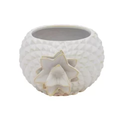 Sonoma Goods For Life® White Pineapple Planter Table Decor -Sonoma Goods For Life Home 5989352 ALT3