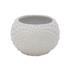 Sonoma Goods For Life® White Pineapple Planter Table Decor -Sonoma Goods For Life Home 5989352 ALT4